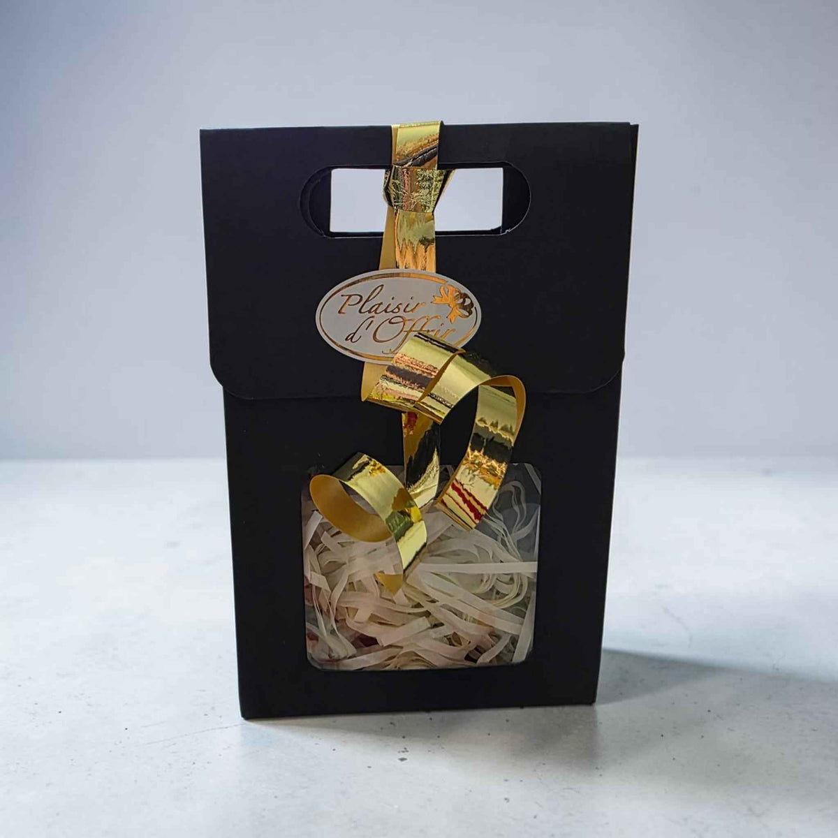 Stock Boite cadeau noire