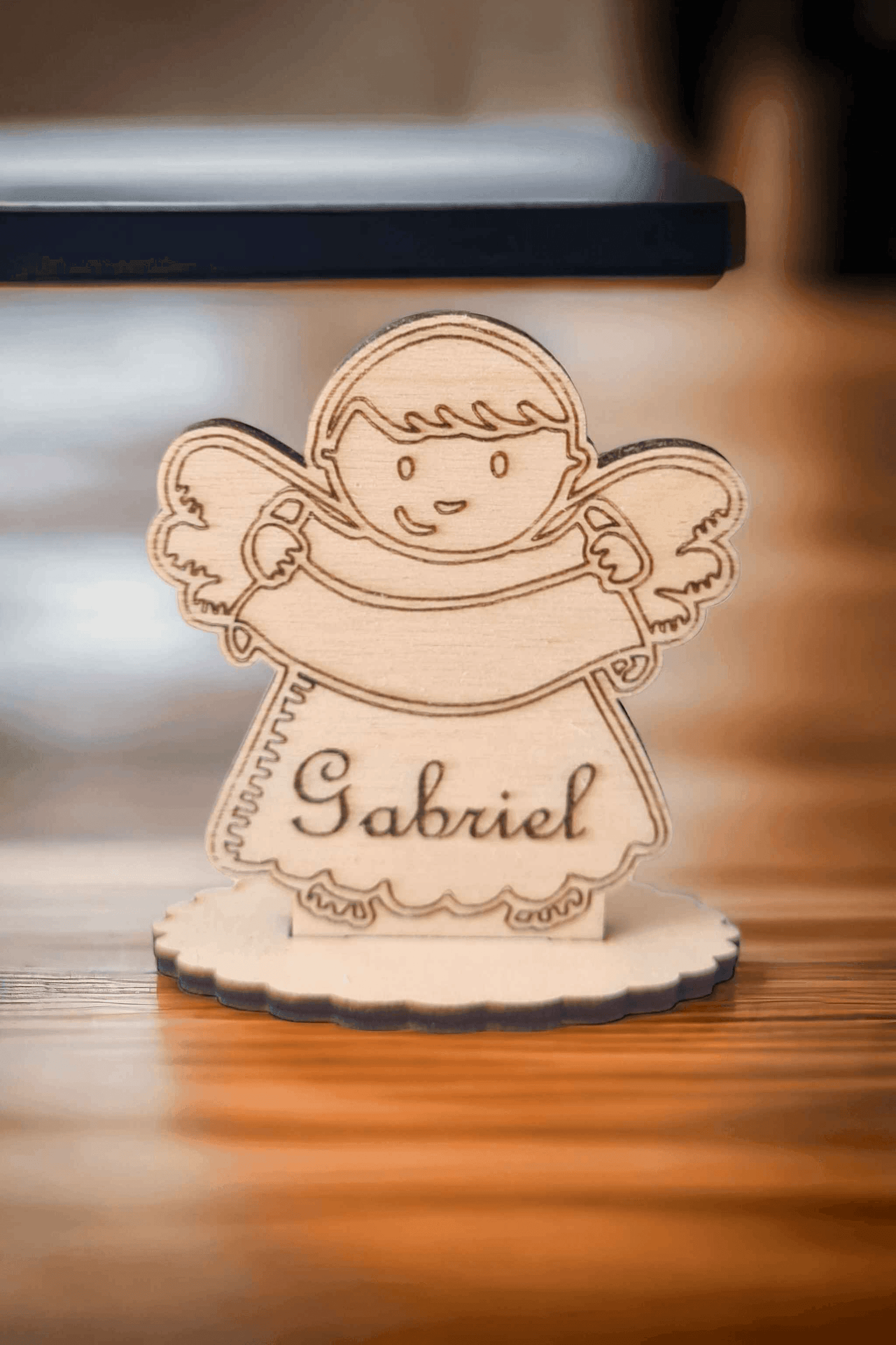 Marque-places Oursons Anges - Décoration Originale pour Événements - LIJO CREA