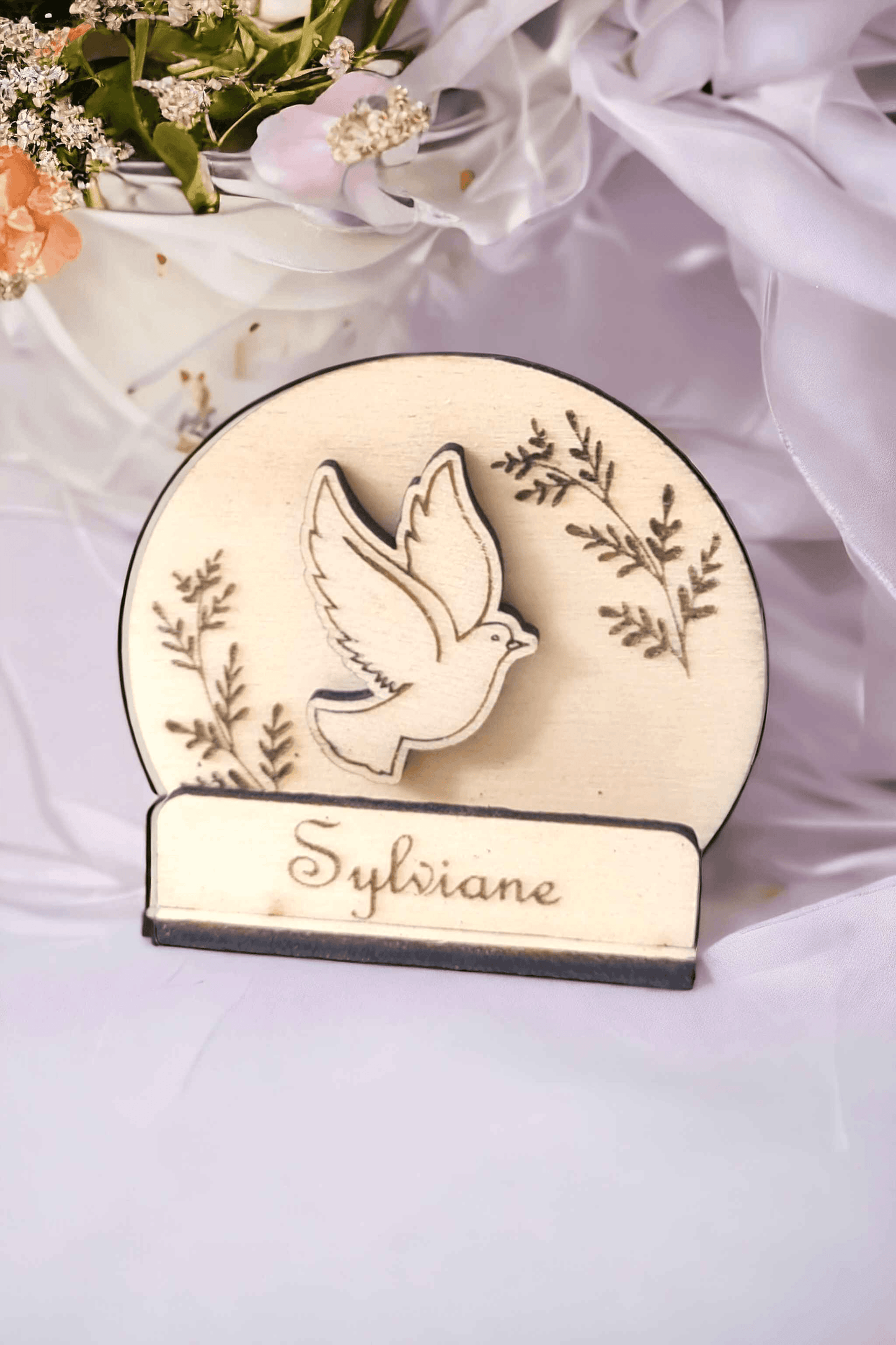 Marque-places Coeur mariage - Mariage élégants et personnalisés - LIJO CREA