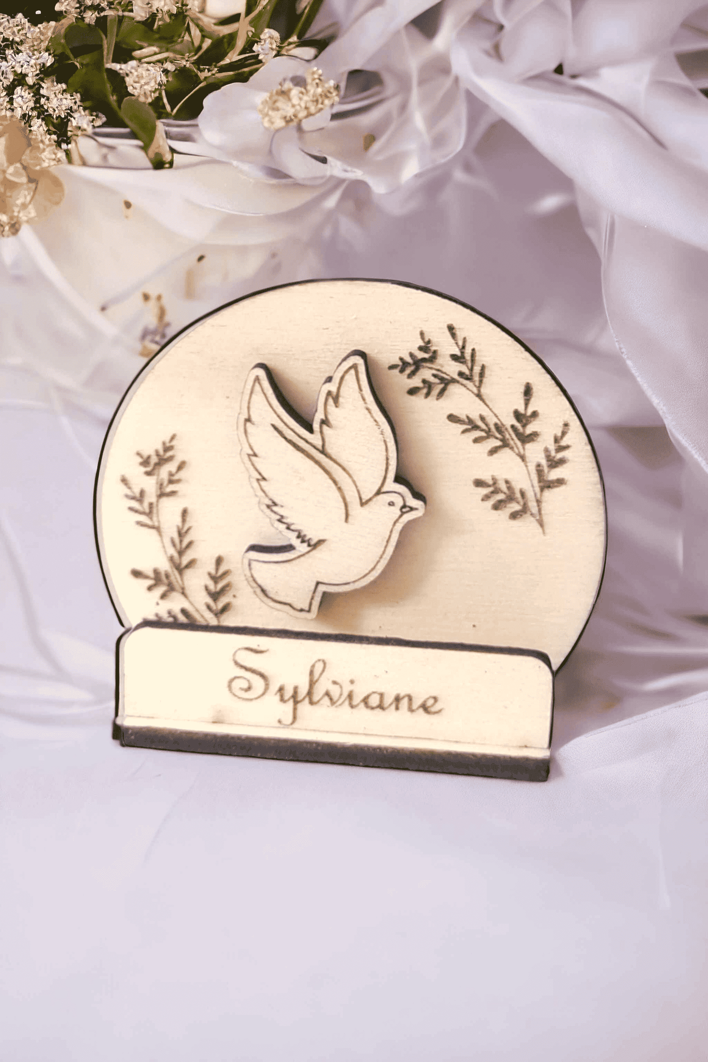 Marque-places Coeur mariage - Mariage élégants et personnalisés - LIJO CREA