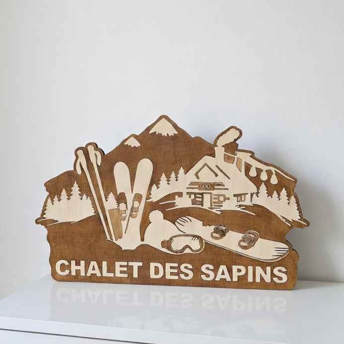 Décoration murale Chalet