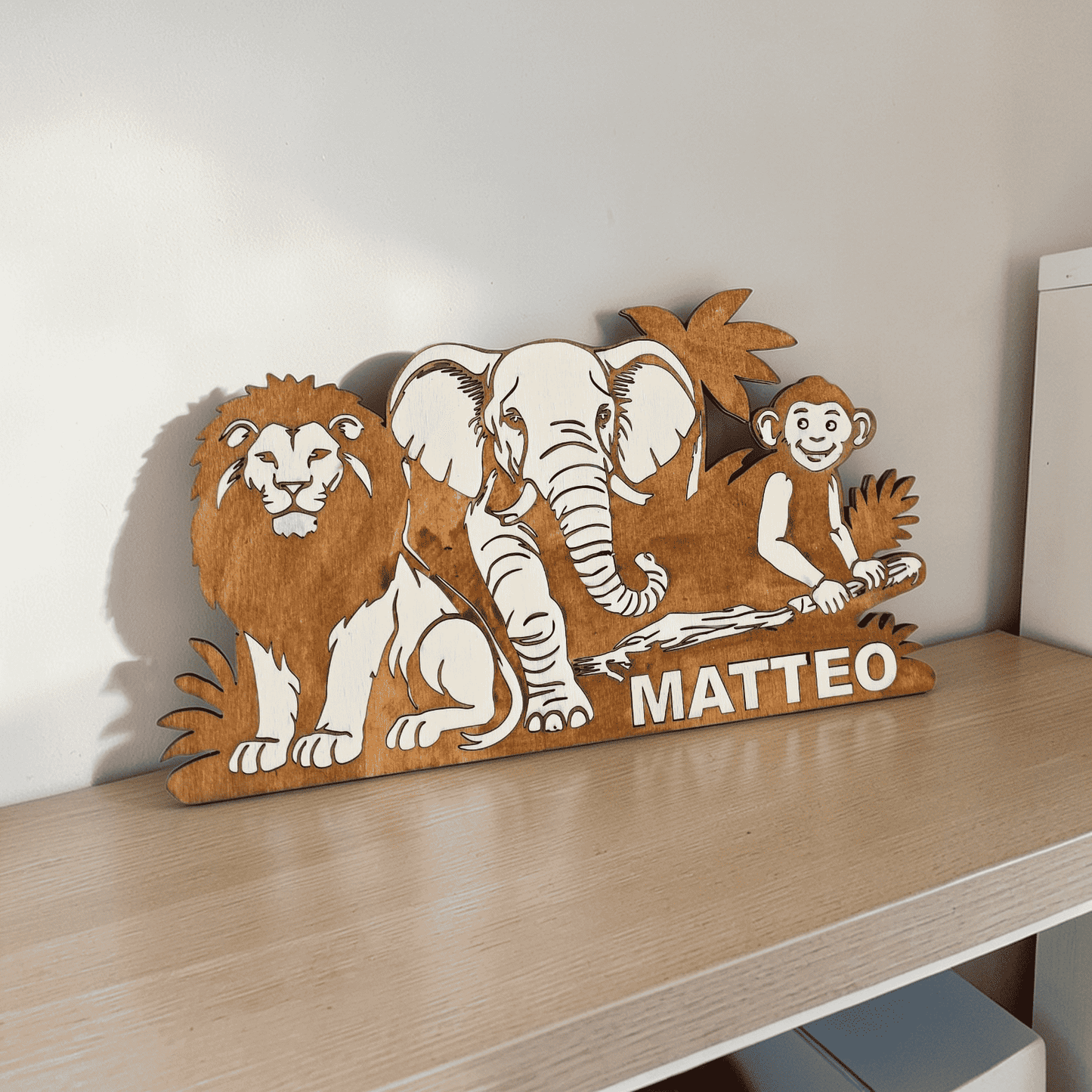 Animaux Jungle decoration murale