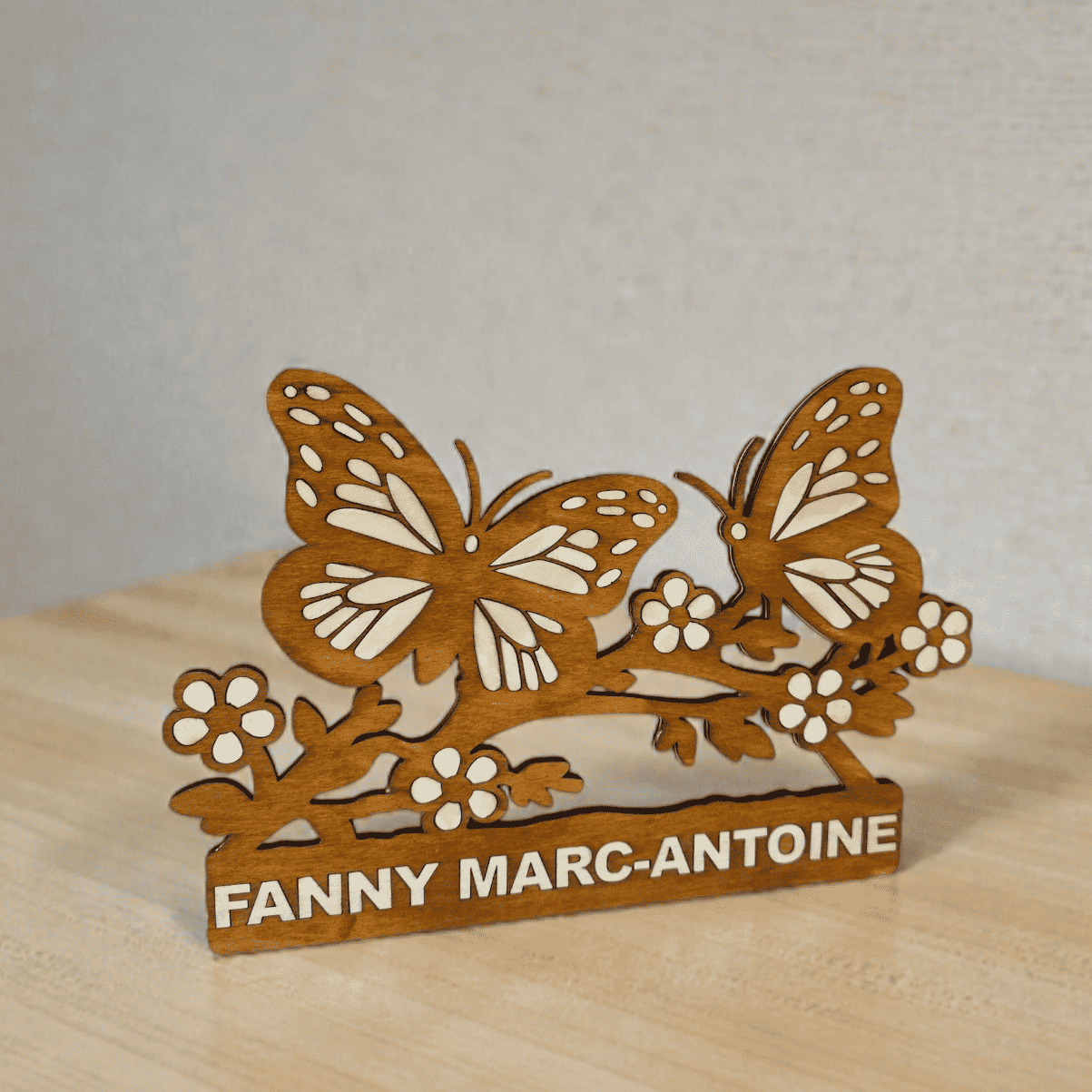 Decoration murale papillon