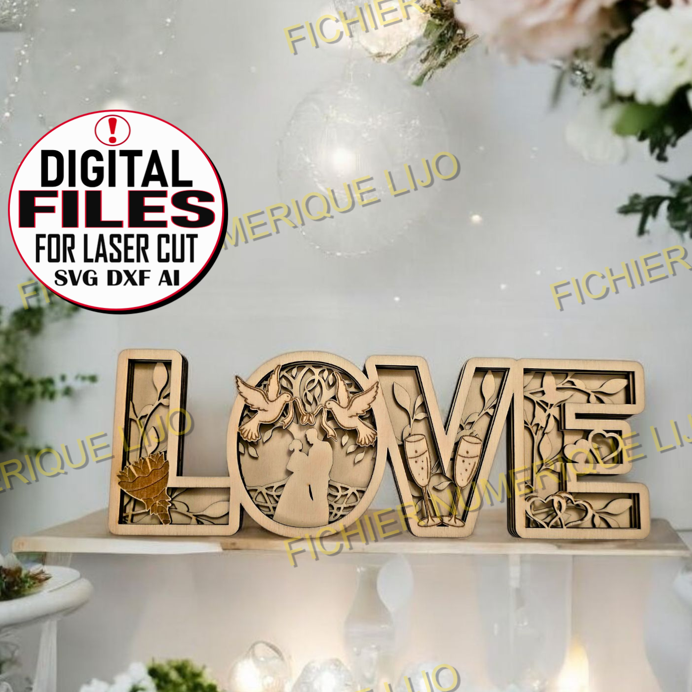 Fichier Love Couple Mariage