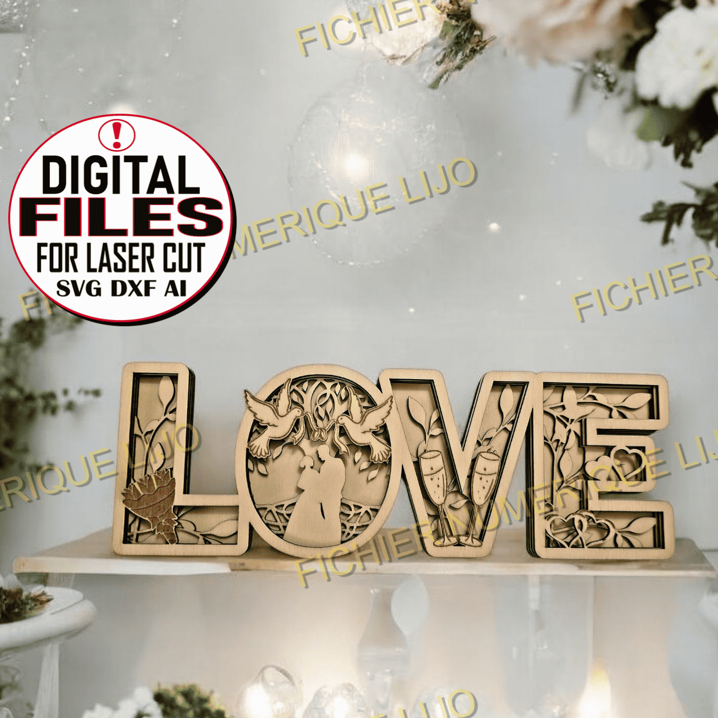 Fichier Love Couple Mariage