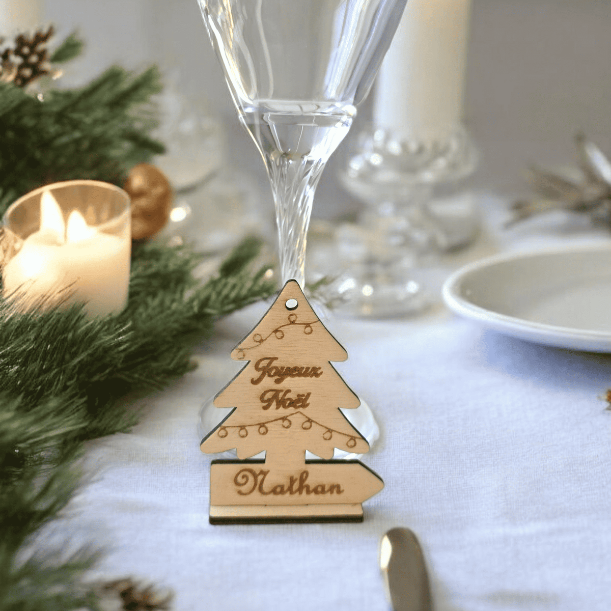 Marque-places Sapin