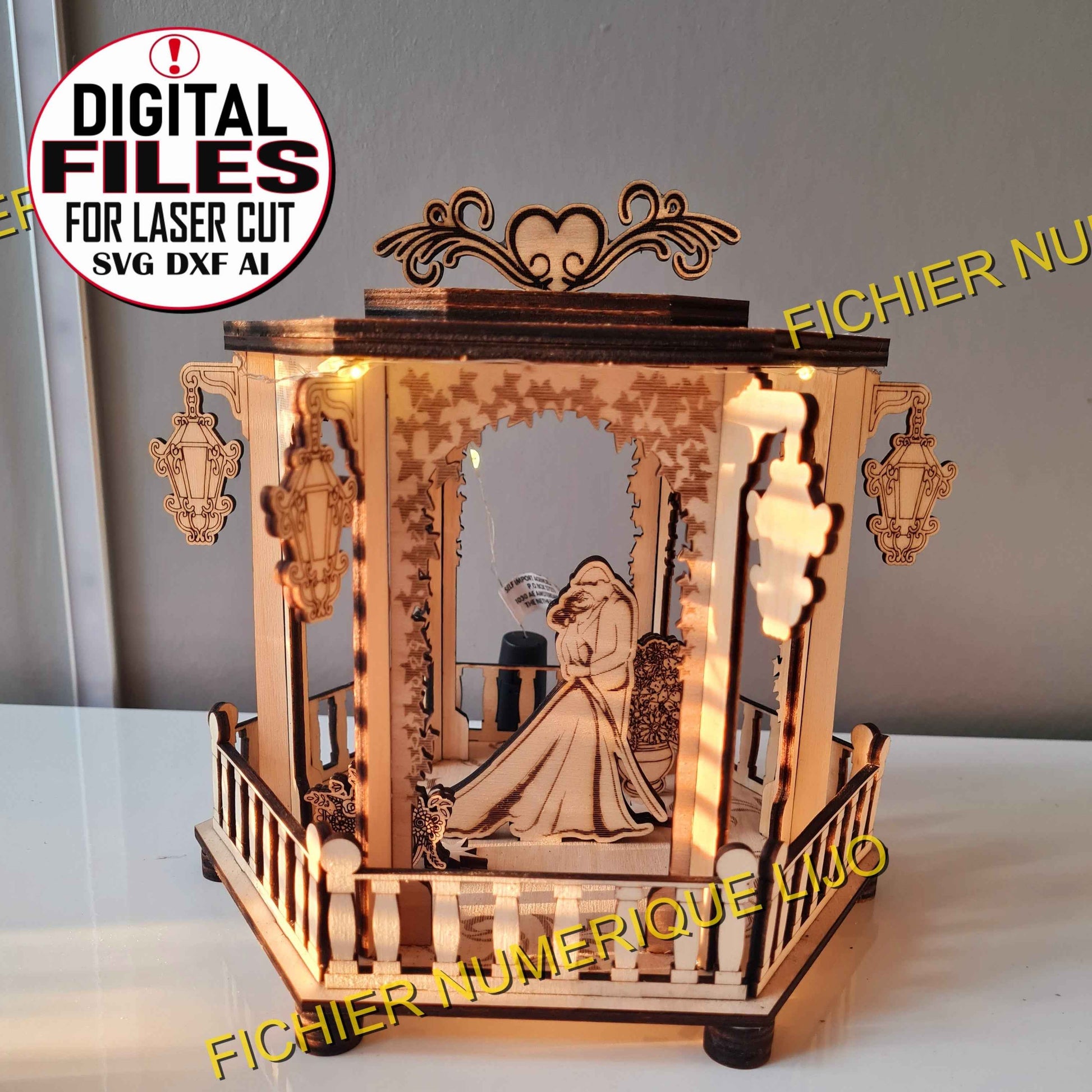 Kiosque Mariage : Fichier Kiosque Mariage pour un événement inoubliable - LIJO CREA