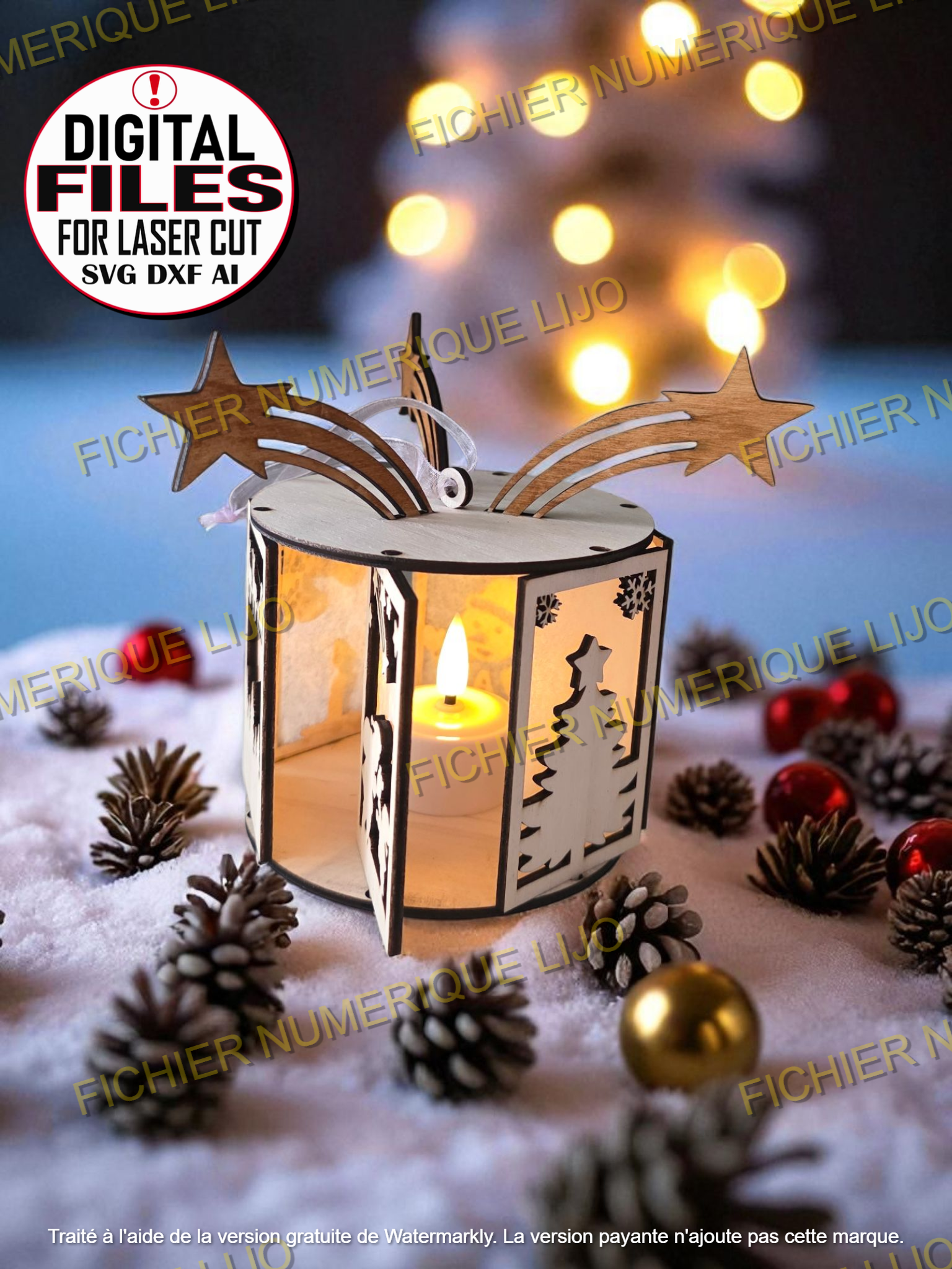 Fichier Lanterne Noël