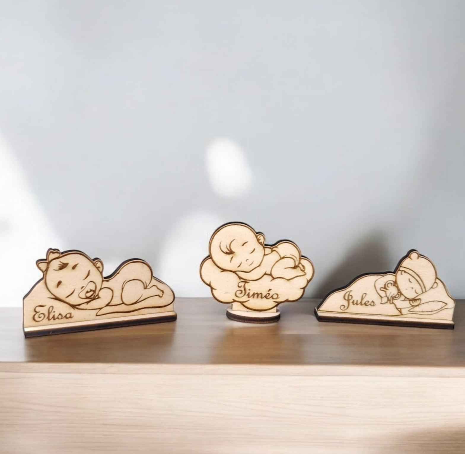 Marque-places bébé pour célébrations réussies - LIJO CREA