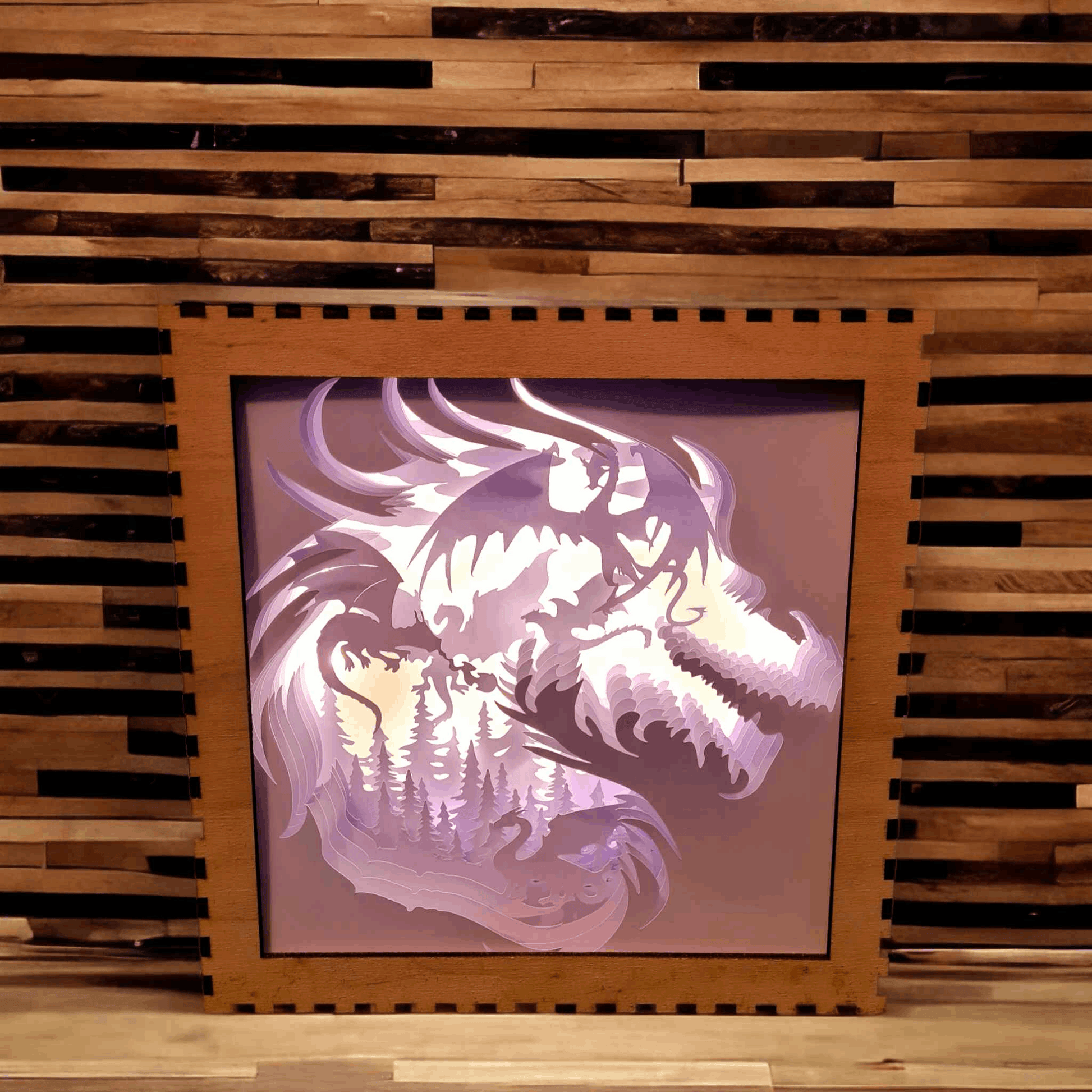 Dragon - Fichier Lightbox Dragon à Télécharger - LIJO CREA