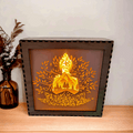 Bouddha - Fichier Lightbox Bouddha pour décoration intérieure - LIJO CREA