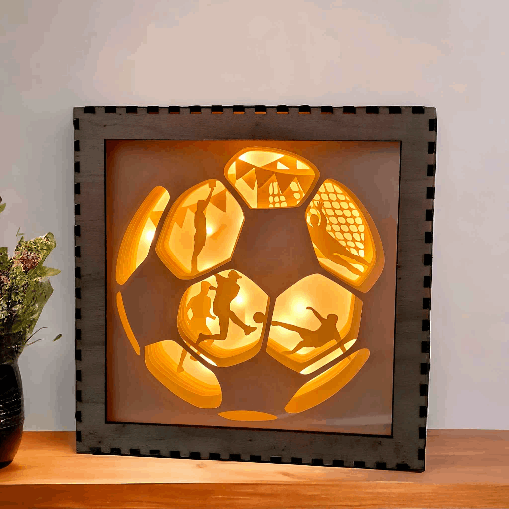 Ballon de Foot - Fichier Lightbox Ballon Foot de Qualité Supérieure - LIJO CREA