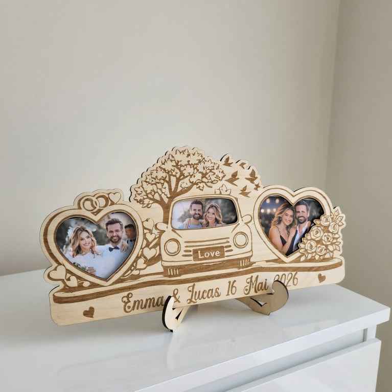 Cadre photo mariage