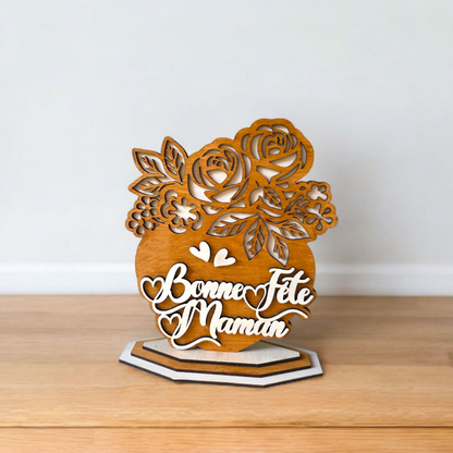 idee cadeau fete des meres en bois personnalise