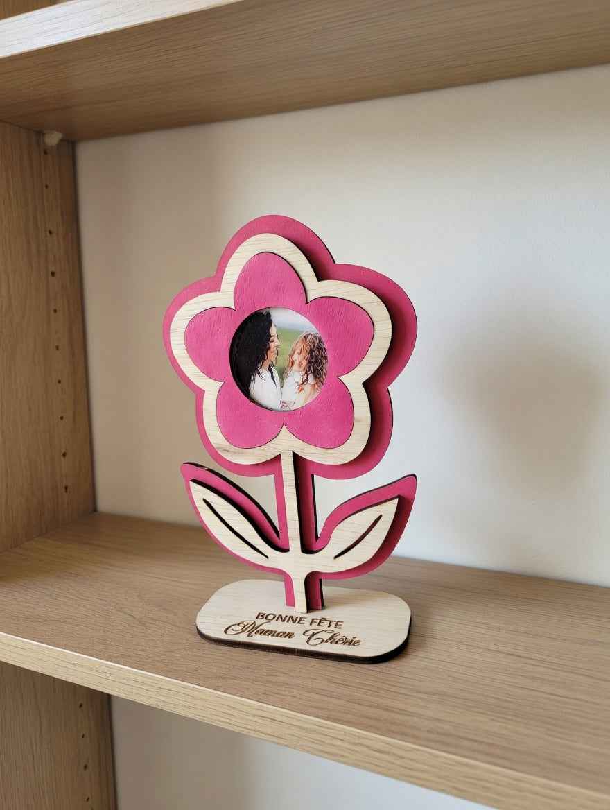 Cadre Photo Fleur