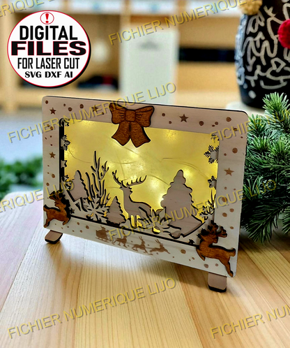 Fichier Cadre LIghtbox Noel