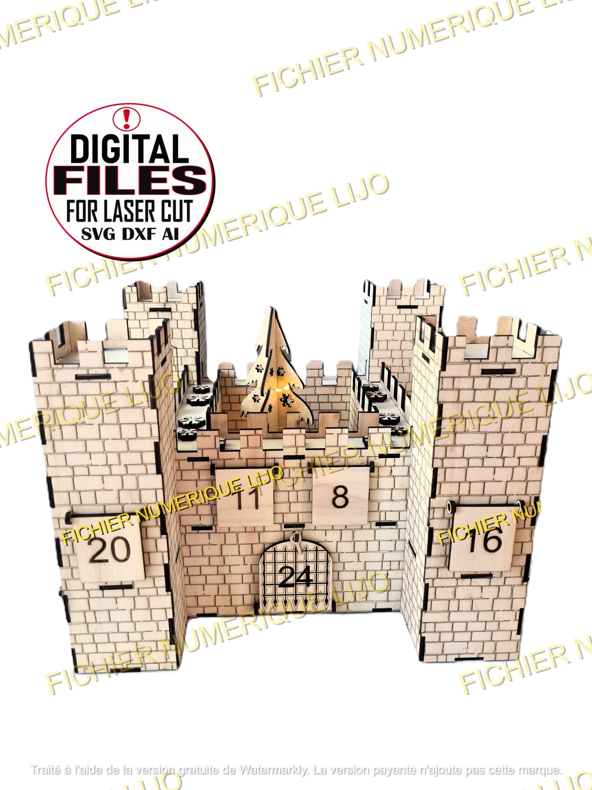 Calendrier Avent Chateau