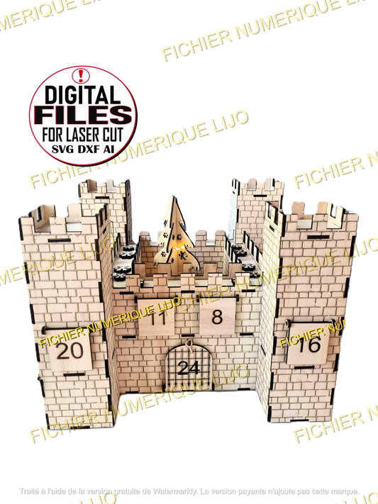 Calendrier Avent Chateau