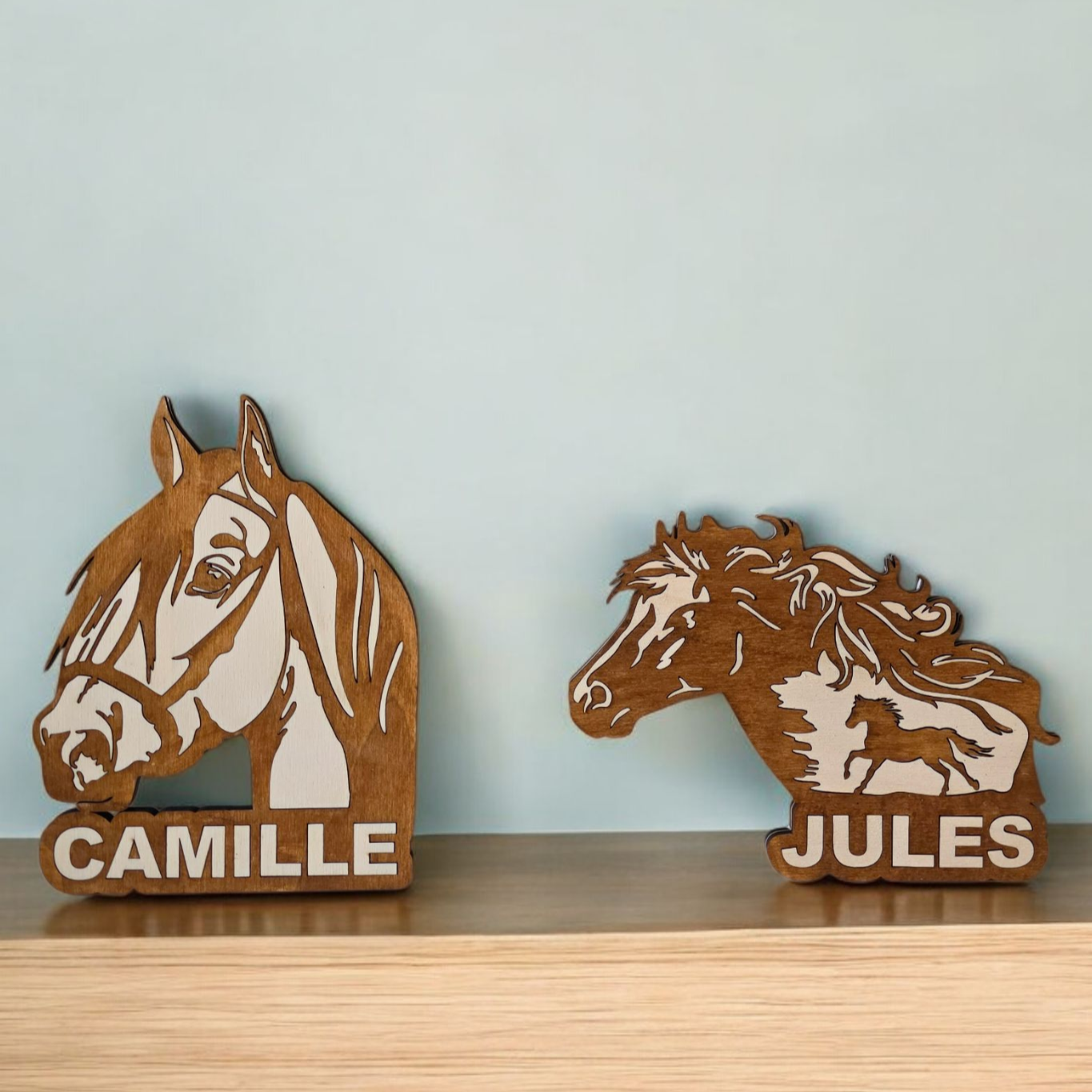 Decoration murale cheval