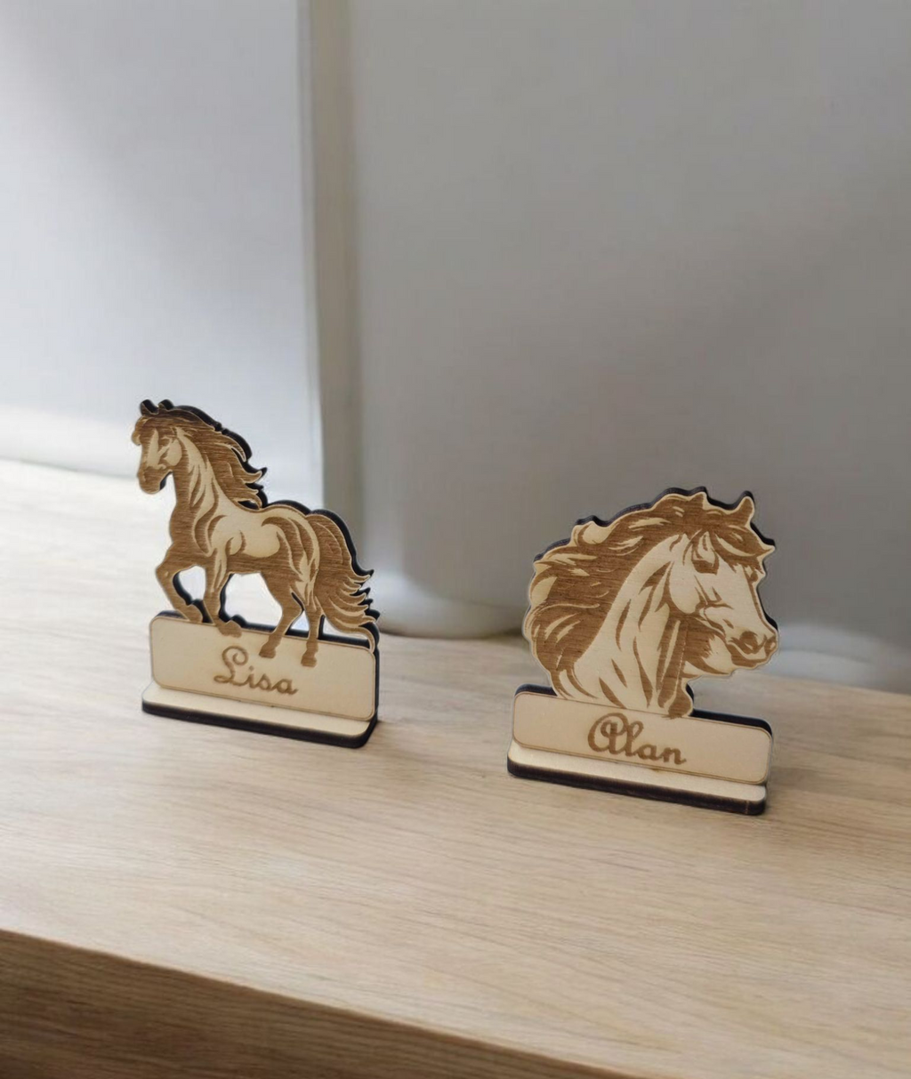 Marque-place Cheval
