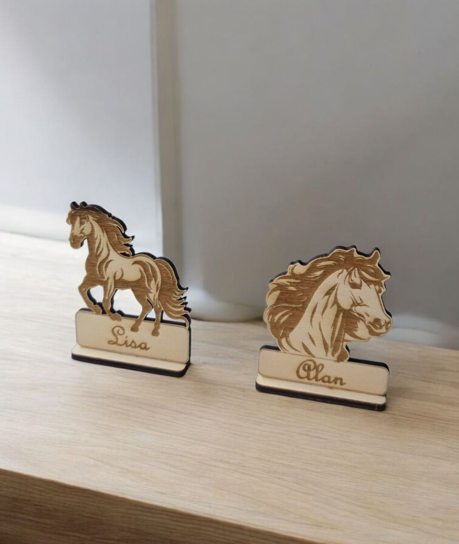 Marque-place Cheval