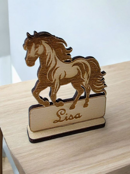 Marque-place Cheval