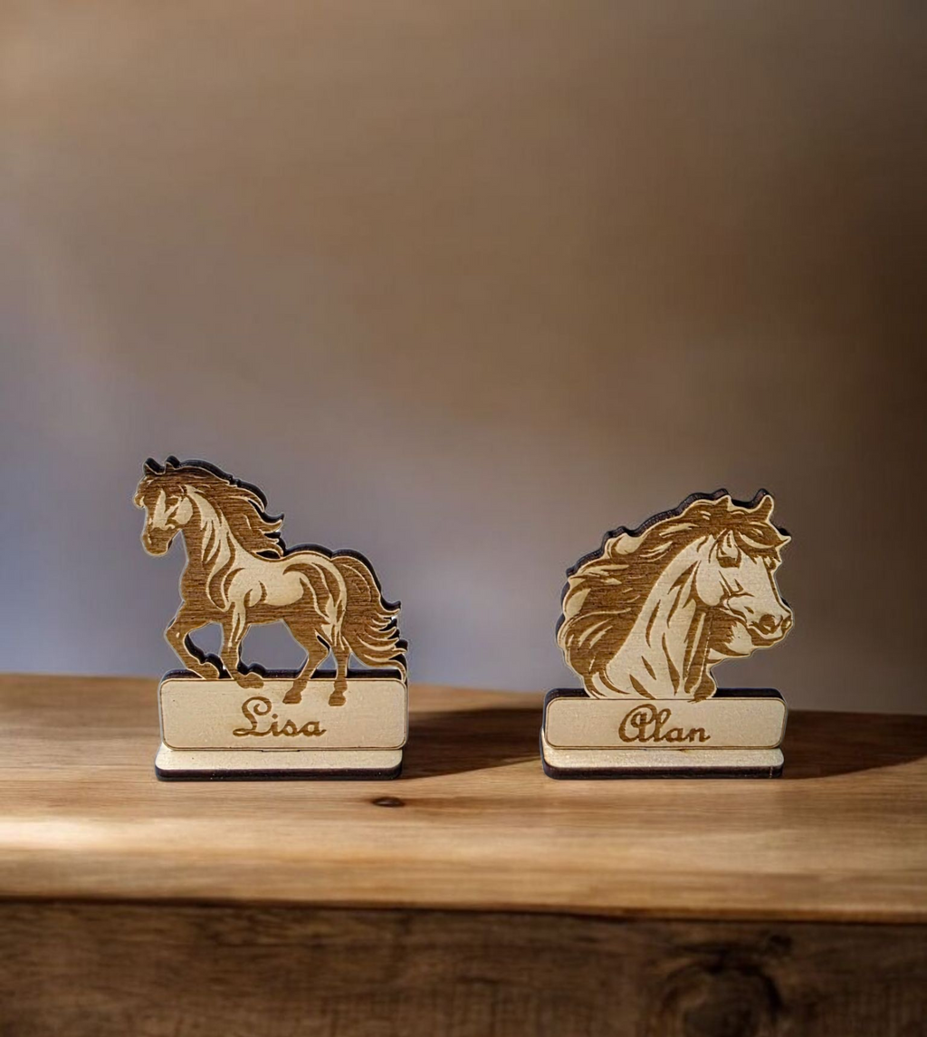 Marque-place Cheval