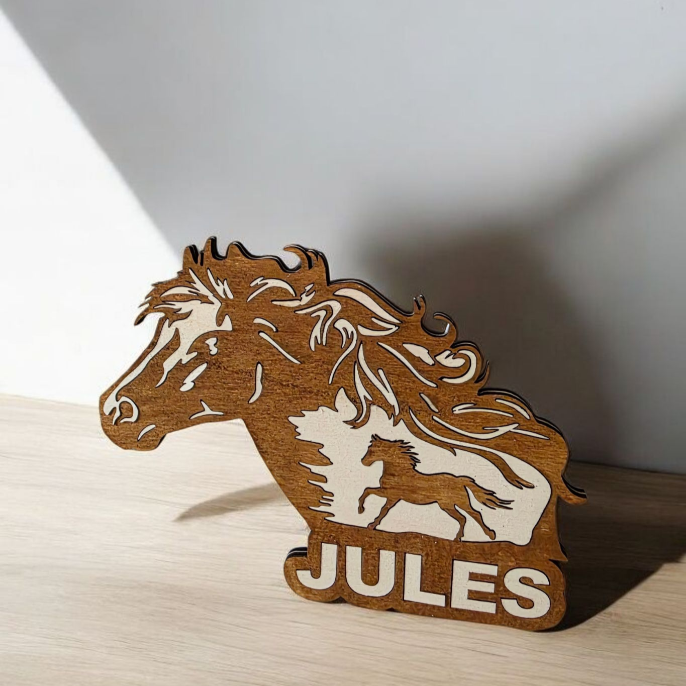 Decoration murale cheval