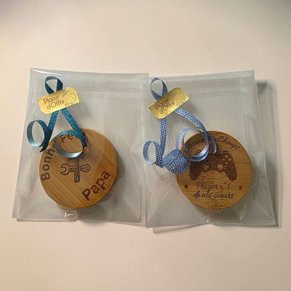 décapsuleur magnétique fête des pères idée cadeau papa papi magnet frigo personnalisé