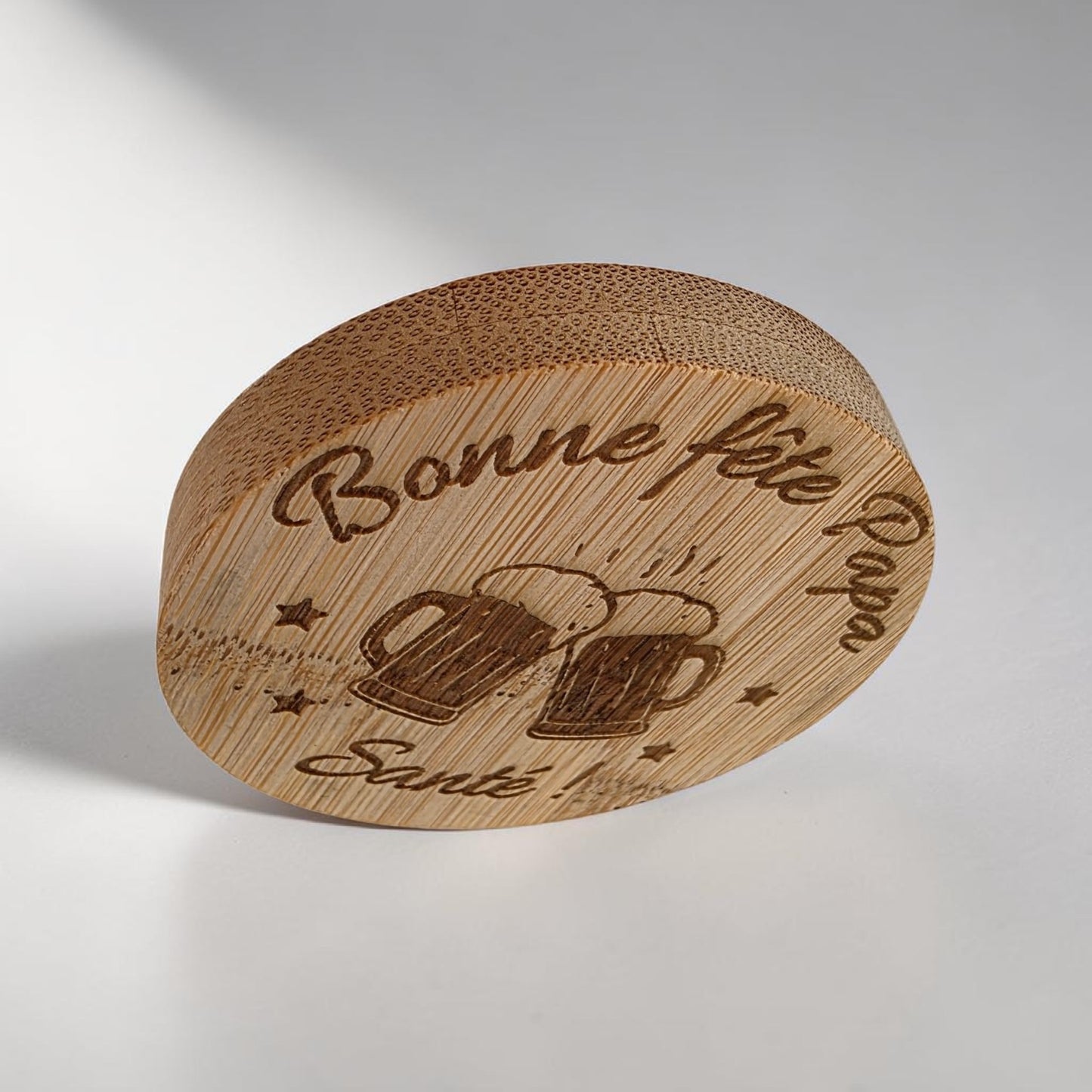 décapsuleur magnétique fête des pères idée cadeau papa papi magnet frigo personnalisé