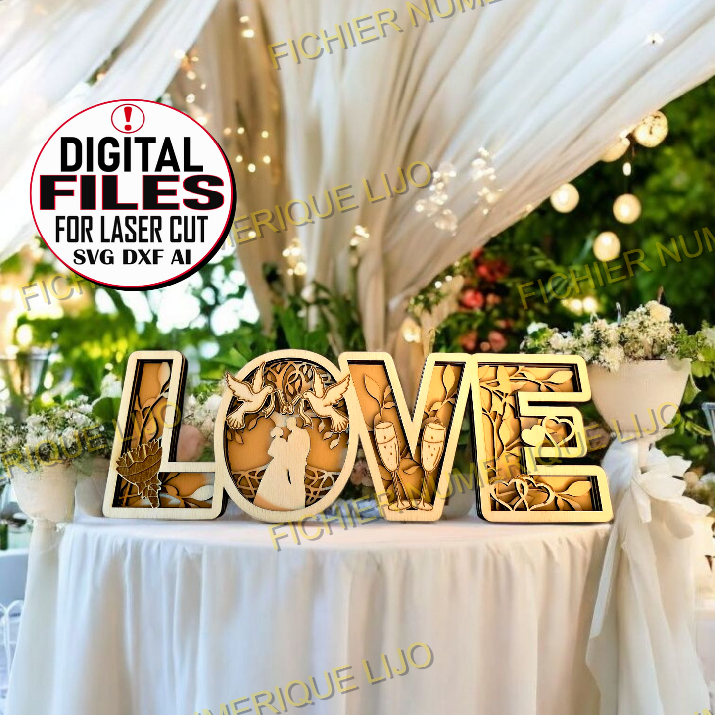 Fichier Love Couple Mariage