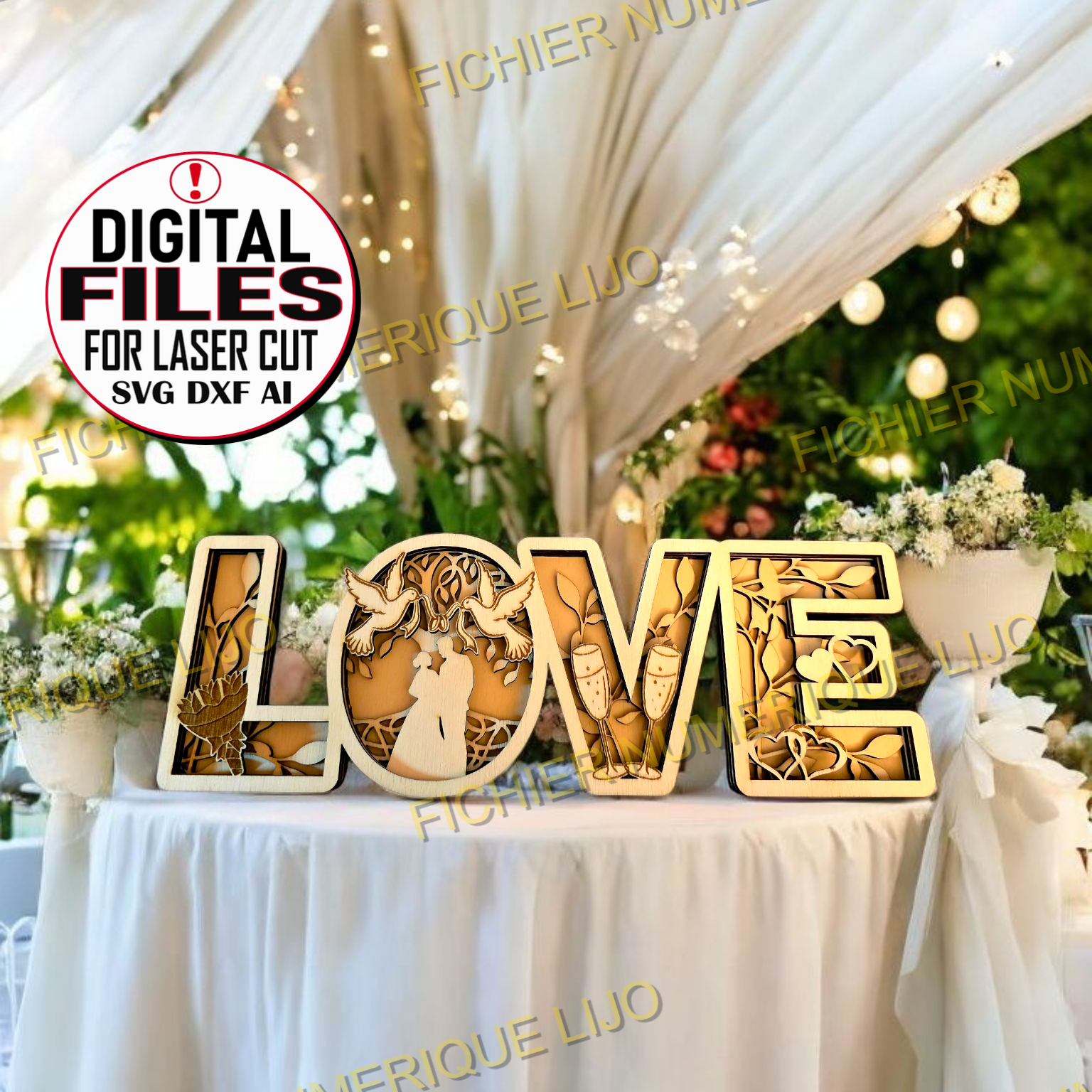 Fichier Love Couple Mariage