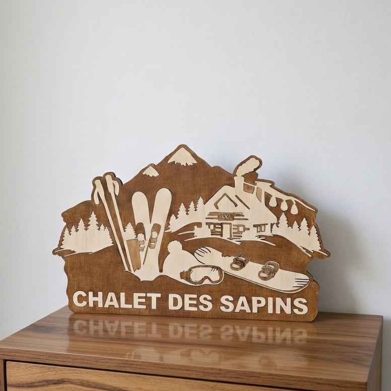 Décoration murale Chalet