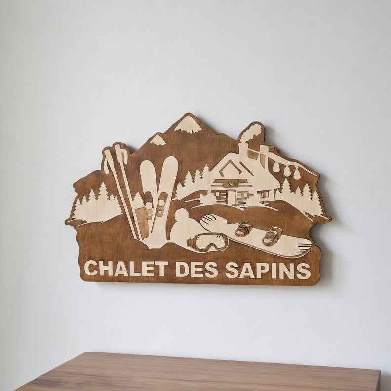 Décoration murale Chalet