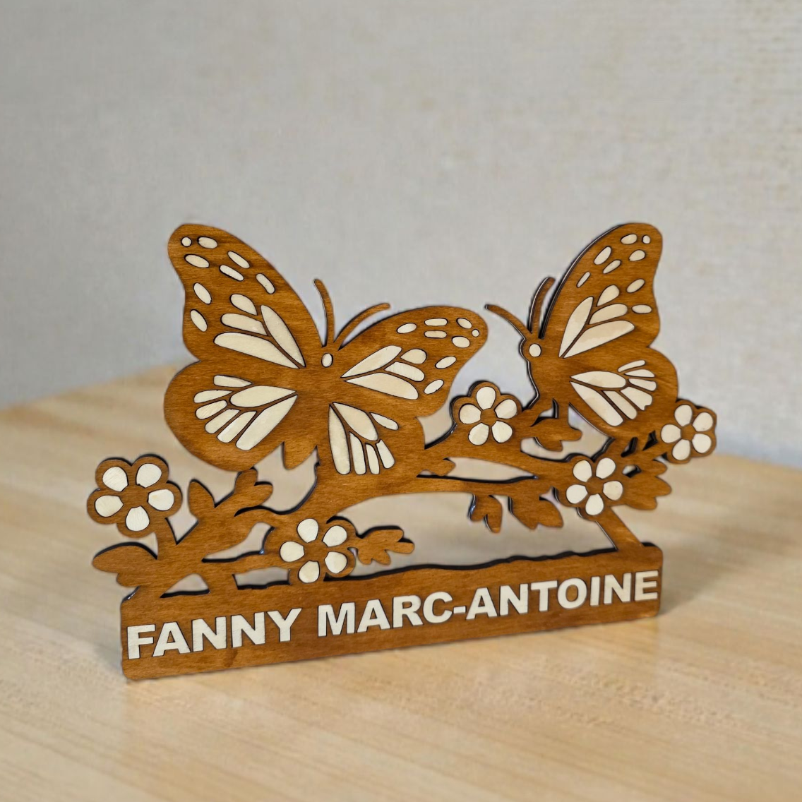 Decoration murale papillon