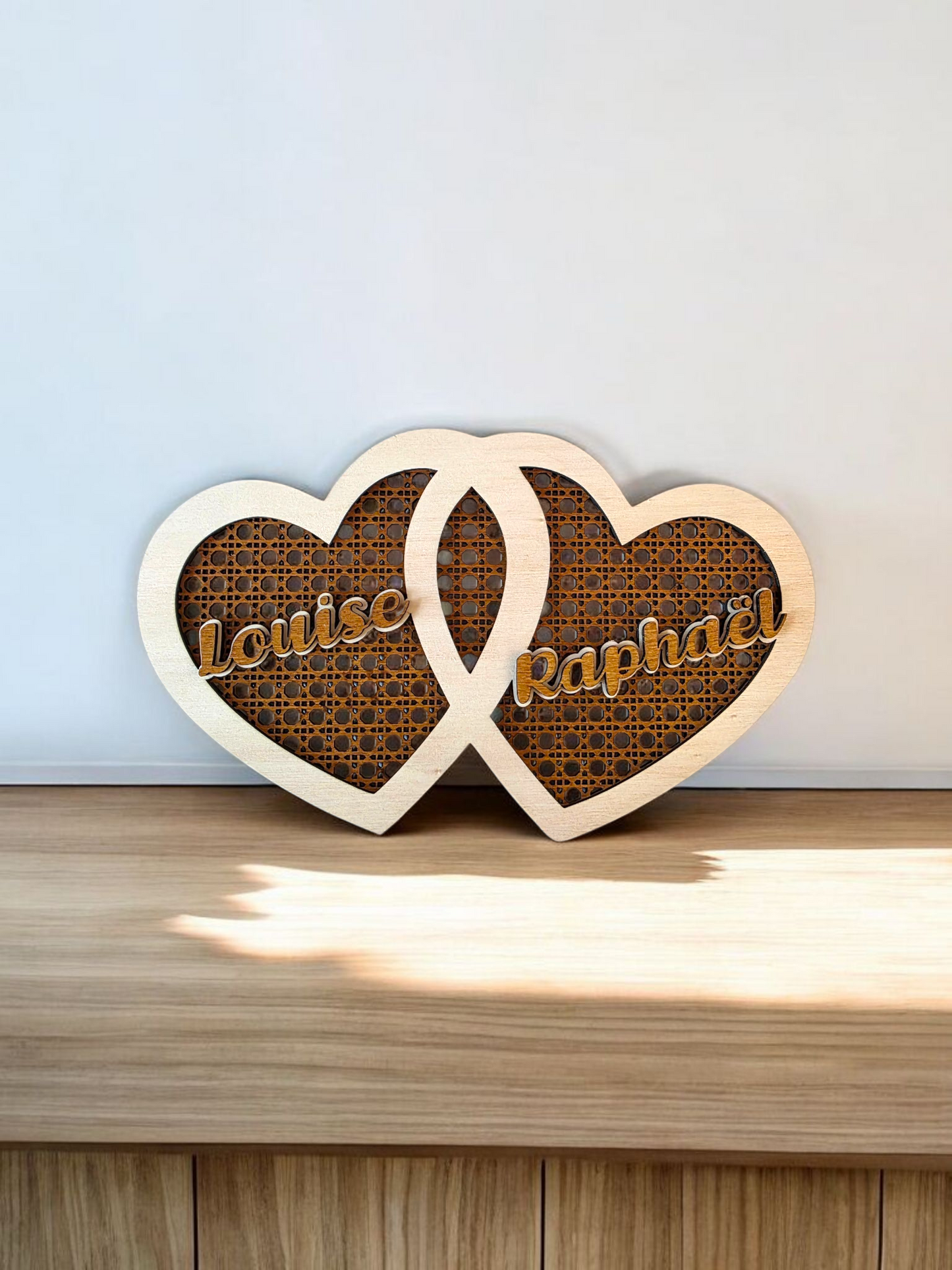 decoration murale coeur