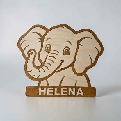 Décoration murale bébé éléphant
