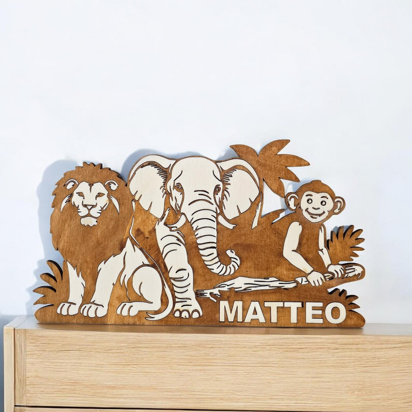 Animaux Jungle decoration murale