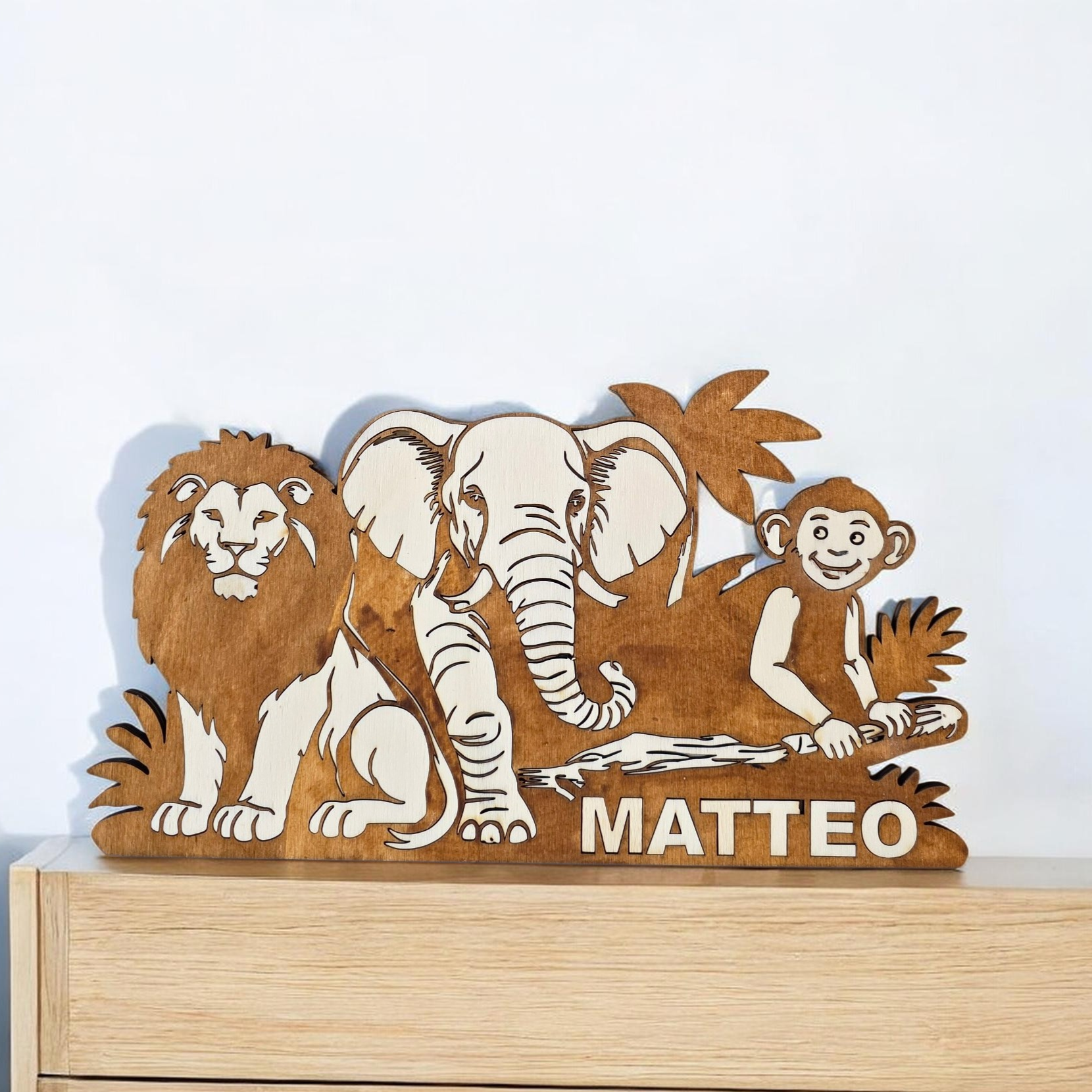 Animaux Jungle decoration murale