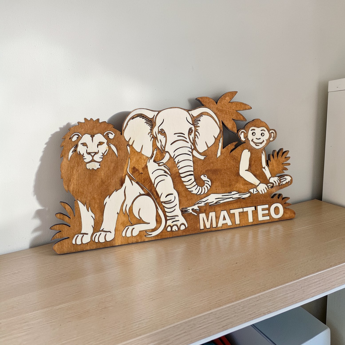 Animaux Jungle decoration murale