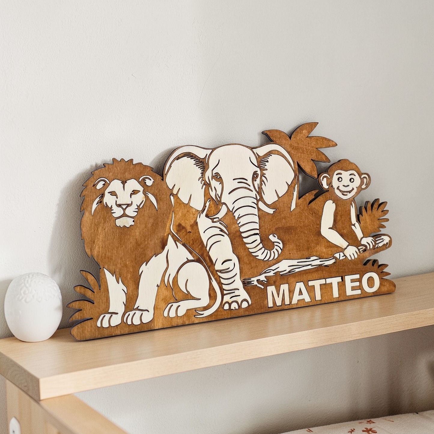 Animaux Jungle decoration murale