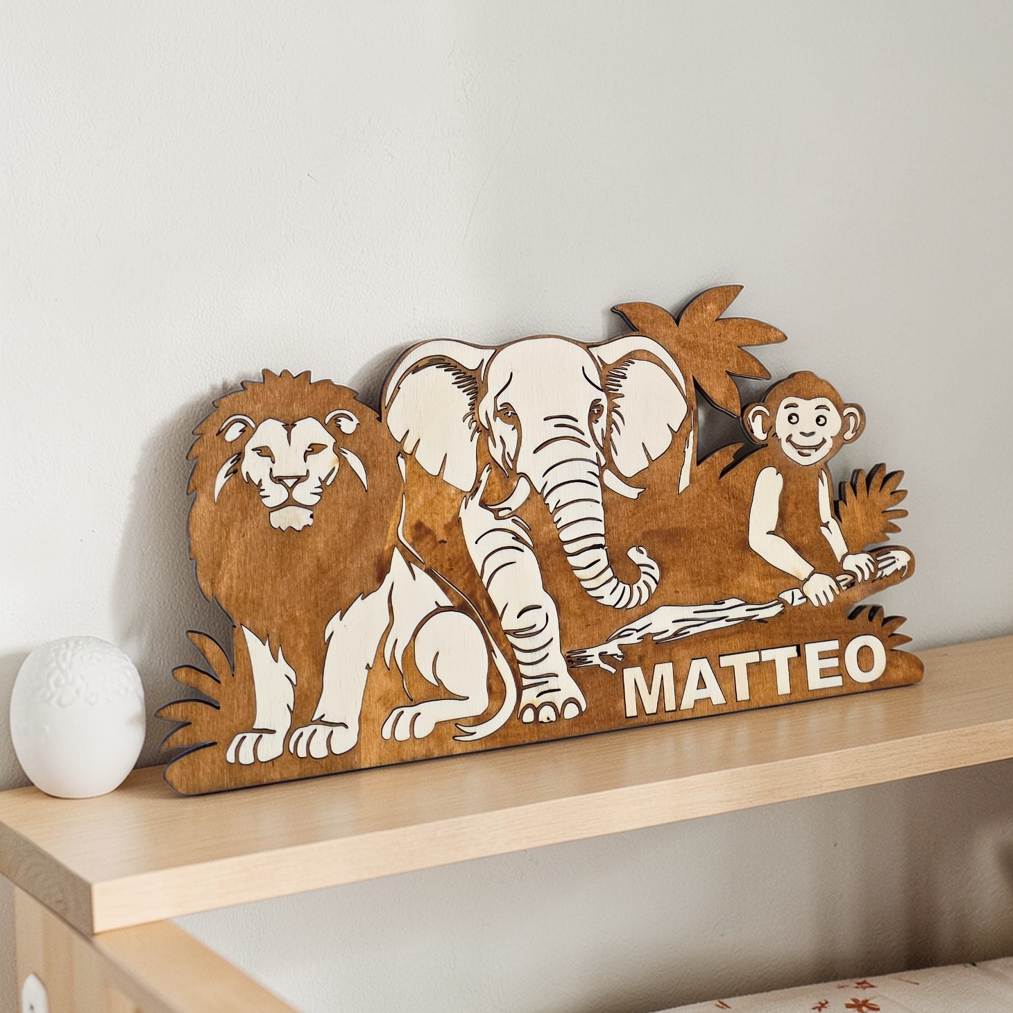 Animaux Jungle decoration murale