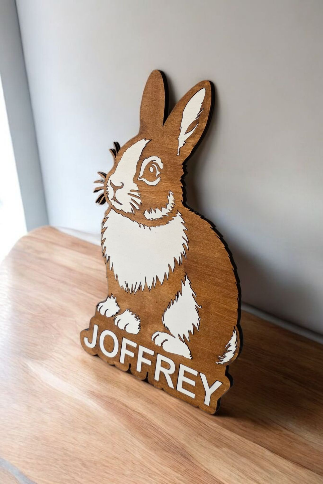 lapin décoration murale personnalise