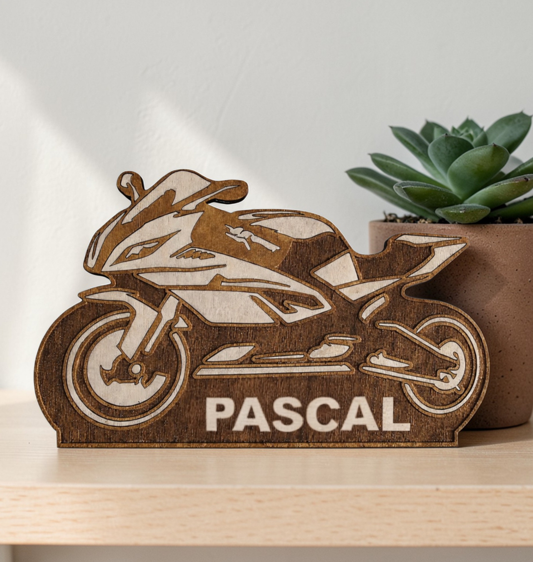 Decoration murale moto