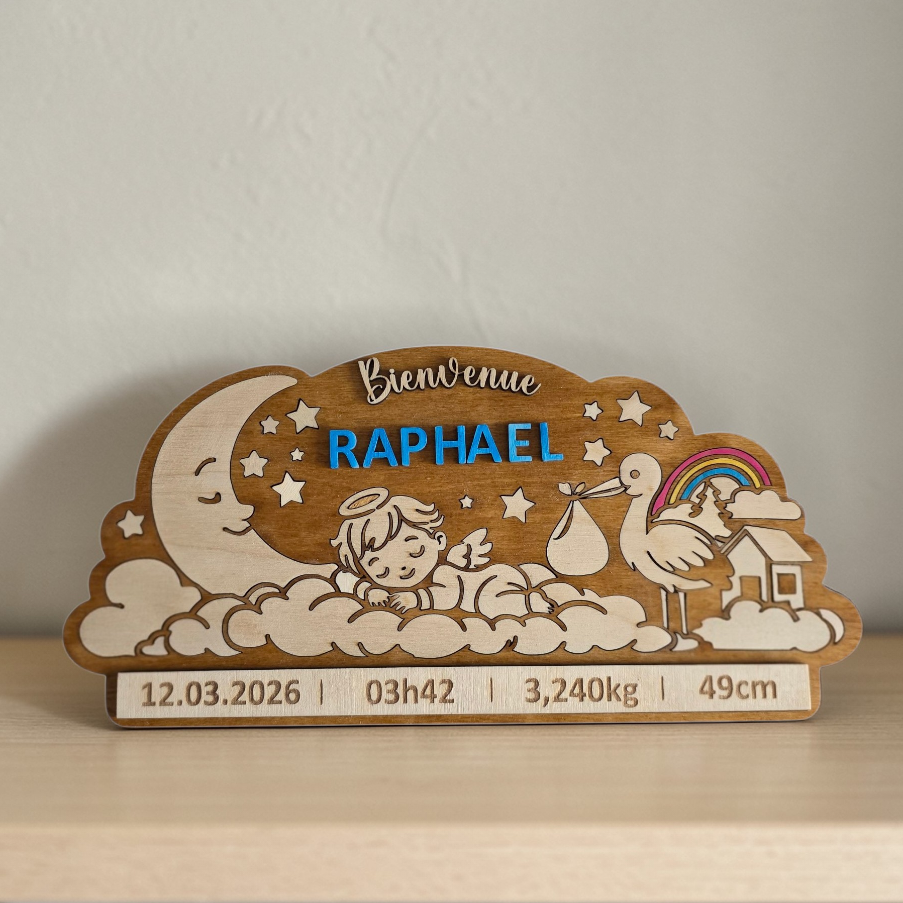 Decoration murale naissance