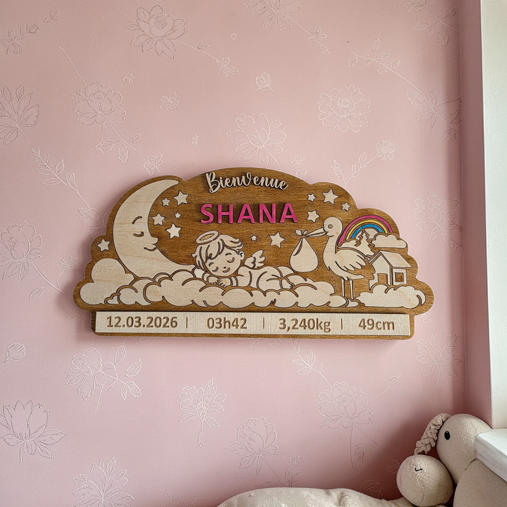 Decoration murale naissance