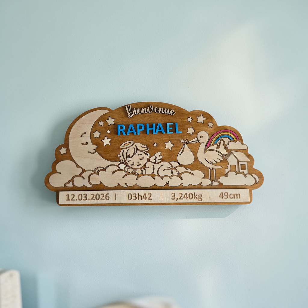Decoration murale naissance
