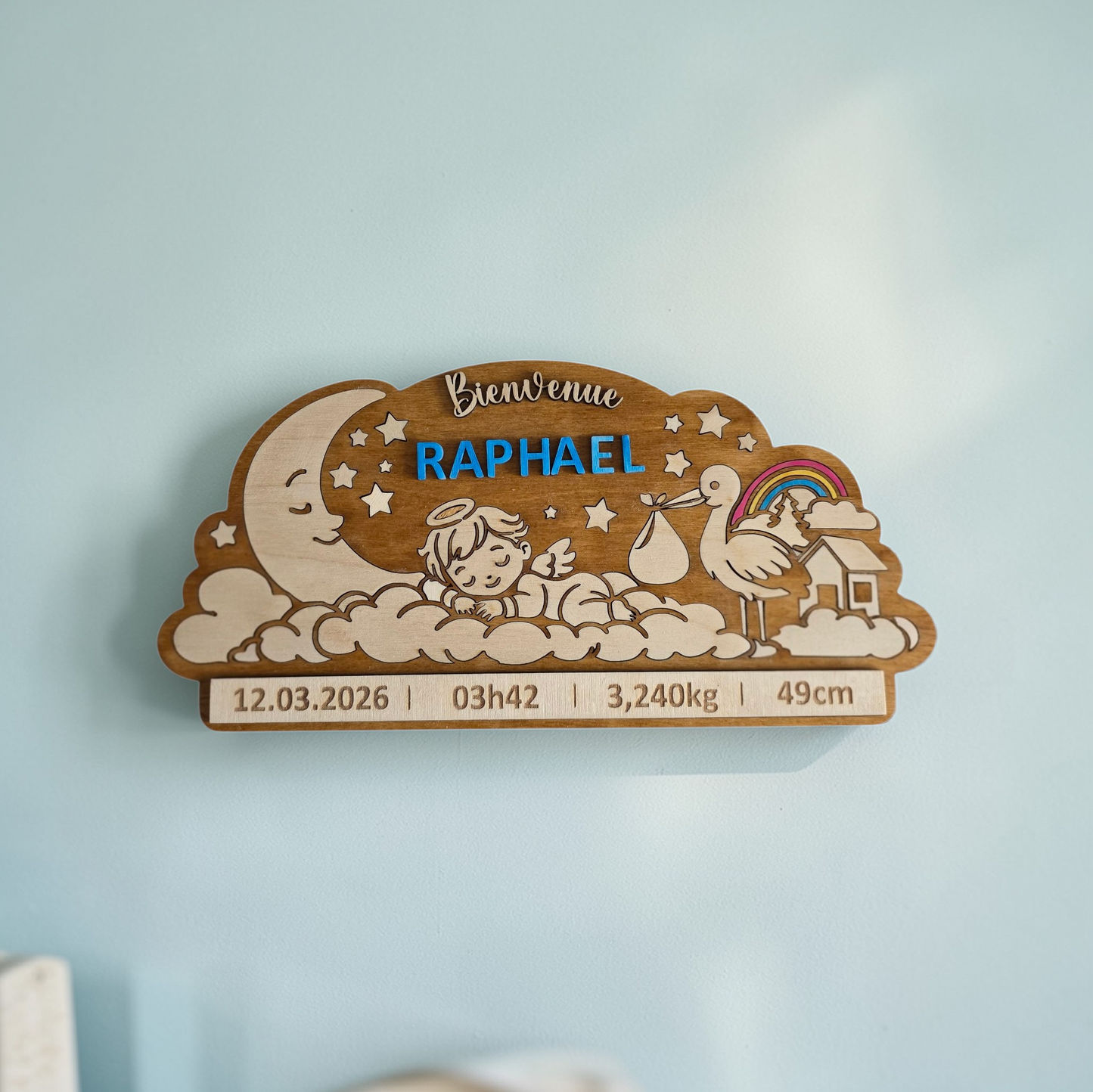 Decoration murale naissance