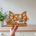 Decoration murale papillon