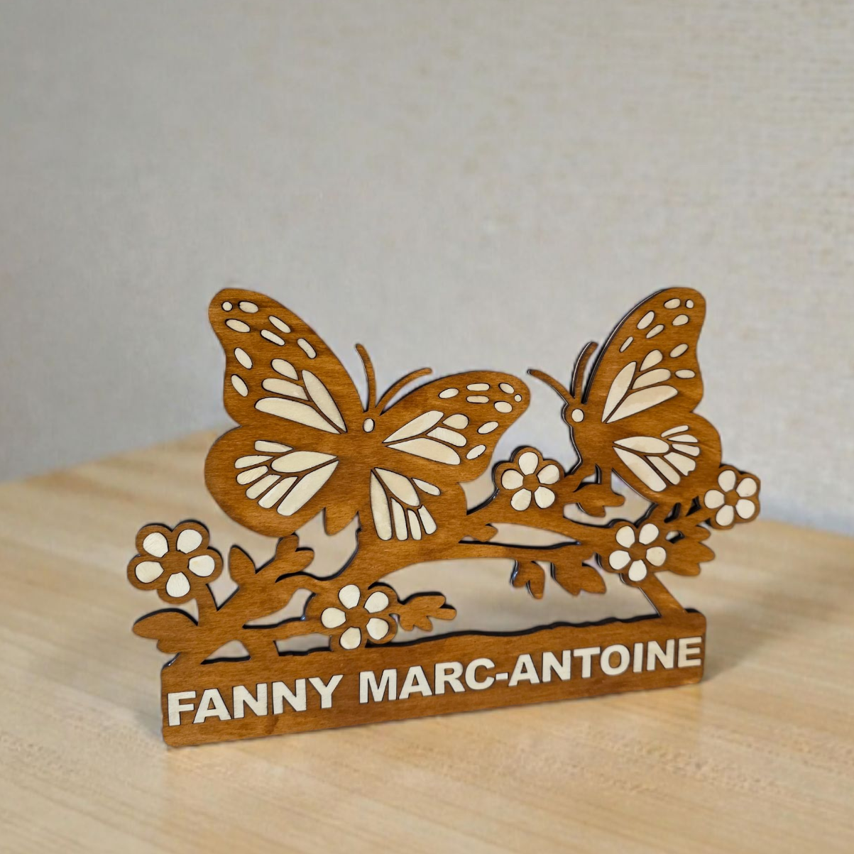 Decoration murale papillon